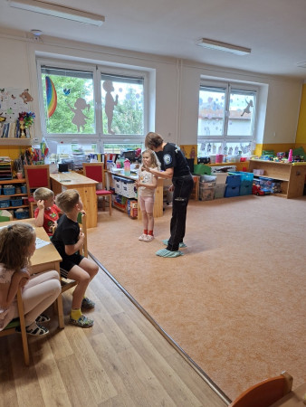 Navštívila nás městská policie